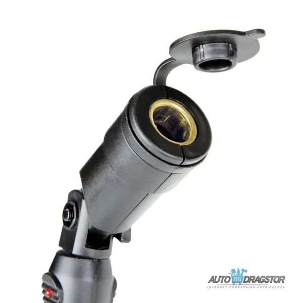 ADAPTER KONEKTOR 12/24V SA ZGLOBOM I POKLOPCEM MAX 8A 