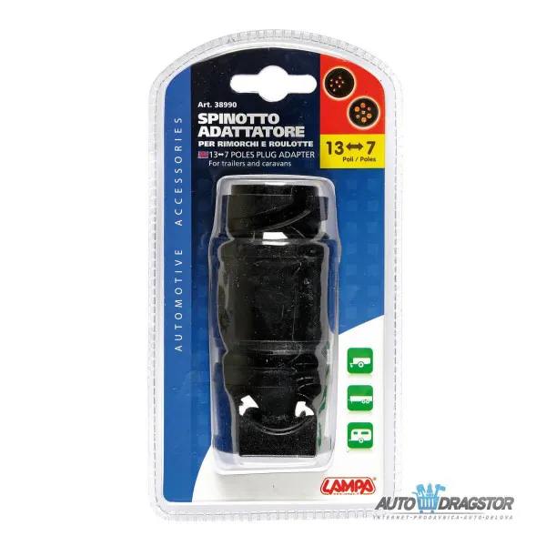 KONEKTOR UTIČNICA 13  PINOVA MUŠKA>7 POLOVA ŽENSKA 