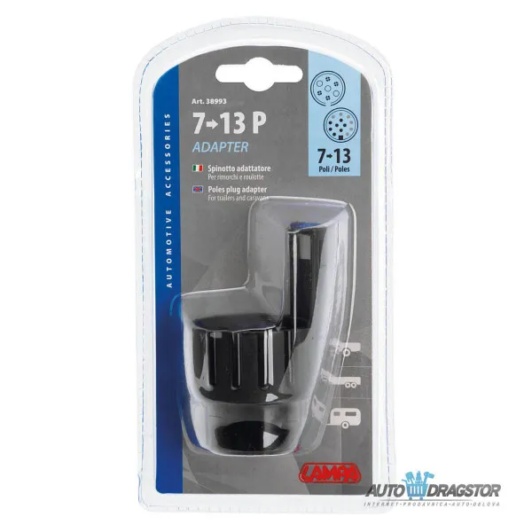 KONEKTOR UTIČNICA 7  PINOVA MUŠKA>13 POLOVA ŽENSKA 