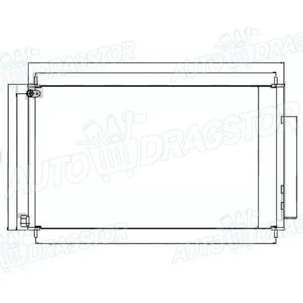 Hladnjak klime HONDA CR-V (RM), 12-18; 
