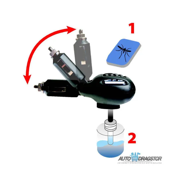 UREĐAJ PROTIV KOMARACA U VOZILU 12/24V 