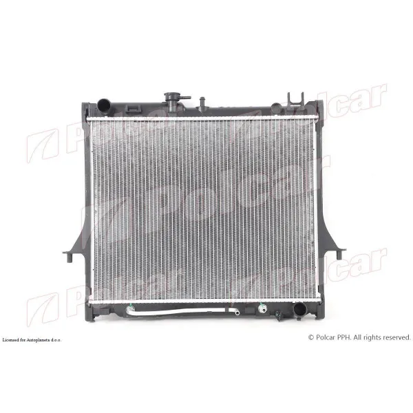 Hladnjak ISUZU D-MAX, 02-12; 