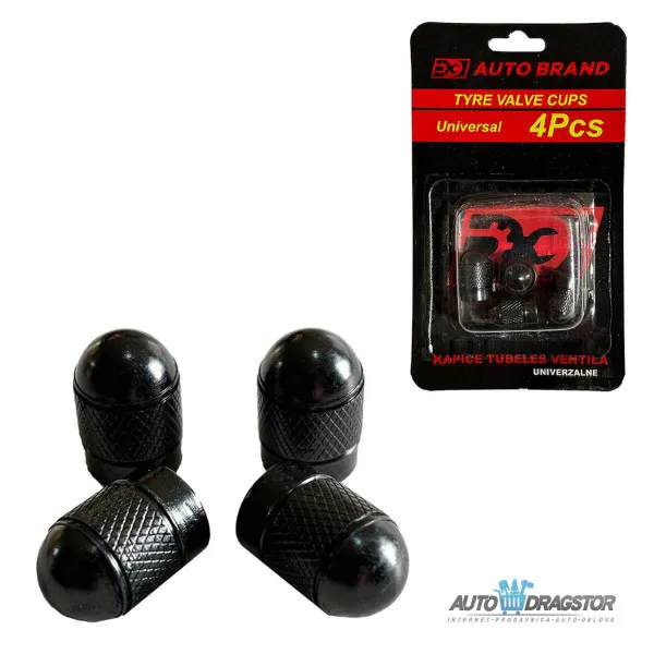 KAPICE VENTILA ALUMINIJUMSKE 4KOM MAGIC CRNA 