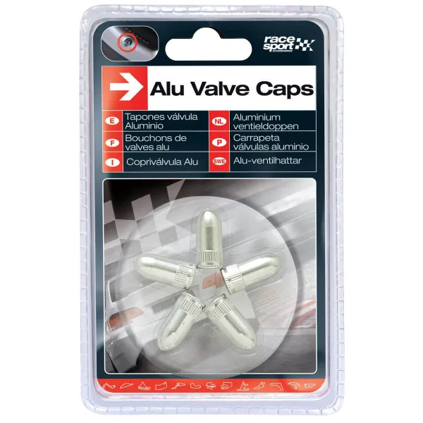 KAPICE VENTILA  ALUMINIJUMSKE SET 5KOM 