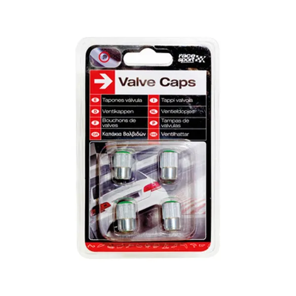 KAPICE VENTILA ALUMINIJUMSKE 4KOM ZELENE 