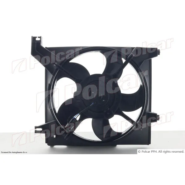 Ventilator hladnjaka sa nosačem HYUNDAI ELANTRA (XD), 00-06; 