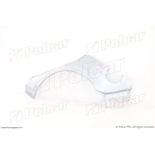 Rub zadnjeg točka HYUNDAI I30 (FD), 07-12; 