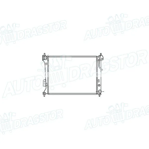 Hladnjak HYUNDAI I20 (PB), 08-14; 