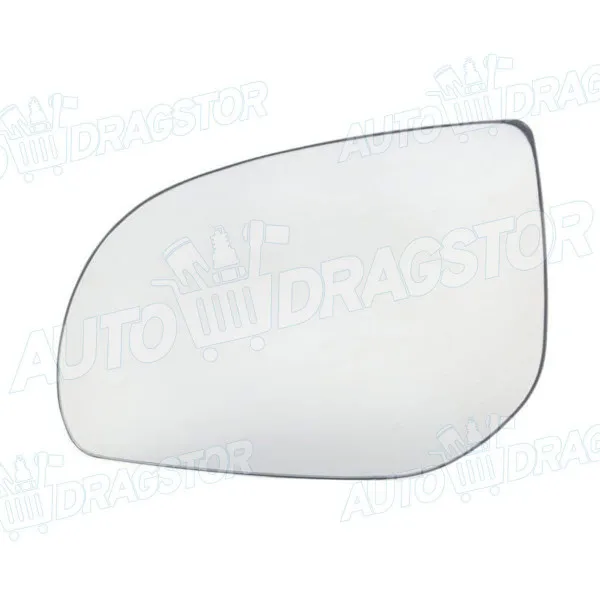 Staklo retrovizora sa nosačem HYUNDAI GETZ (TB), 02-11; I10 (PA), 08-13; I20 (PB), 08-14; 