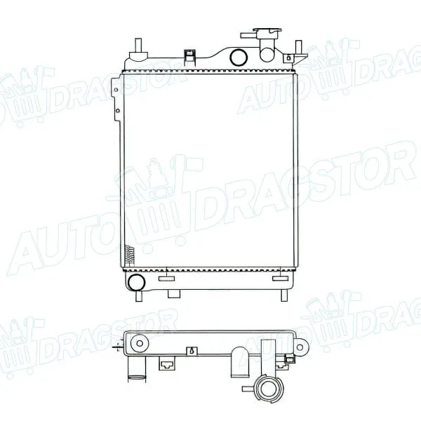 Hladnjak HYUNDAI GETZ (TB), 02-11; 
