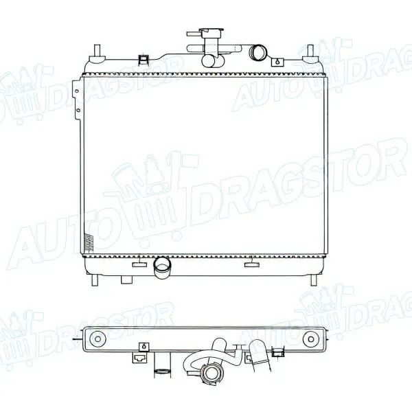 Hladnjak HYUNDAI GETZ (TB), 02-11; 