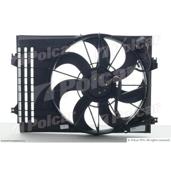 Ventilator hladnjaka sa nosačem HYUNDAI, KIA 