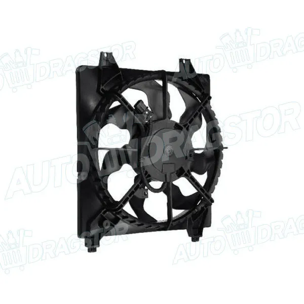 Ventilator hladnjaka sa nosačem HYUNDAI SANTA FE (CM), 06-12; 