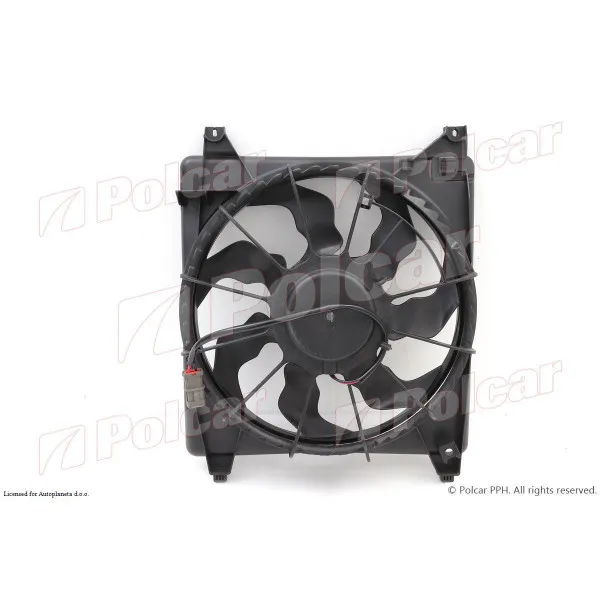Ventilator hladnjaka sa nosačem HYUNDAI H1, 08-14; 