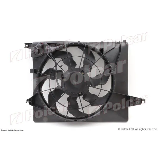 Ventilator hladnjaka sa nosačem HYUNDAI SANTA FE (DM), 12-; 