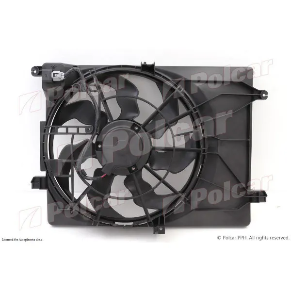 Ventilator hladnjaka sa nosačem HYUNDAI, KIA 