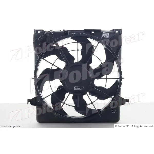 Ventilator hladnjaka sa nosačem HYUNDAI, KIA 