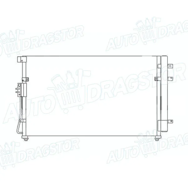 Hladnjak klime KIA CARNIVAL (VQ), 06-11; SEDONA (VQ), 06-14; 