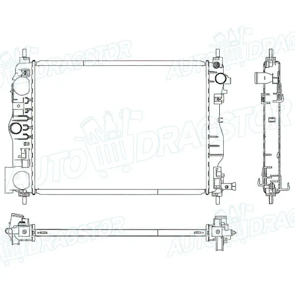 Hladnjak KIA CARNIVAL (VQ), 06-11; SEDONA (VQ), 06-14; 