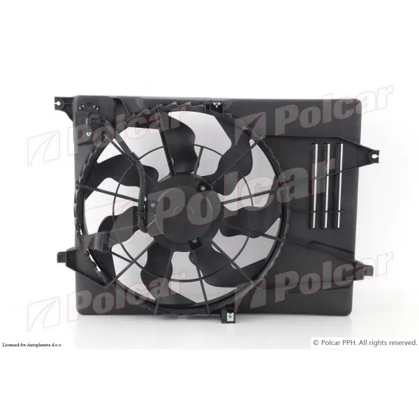 Ventilator hladnjaka sa nosačem HYUNDAI, KIA 