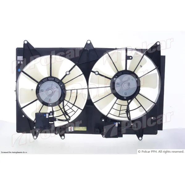 Ventilator hladnjaka sa nosačem MAZDA CX-7 (ER), 06-12; 