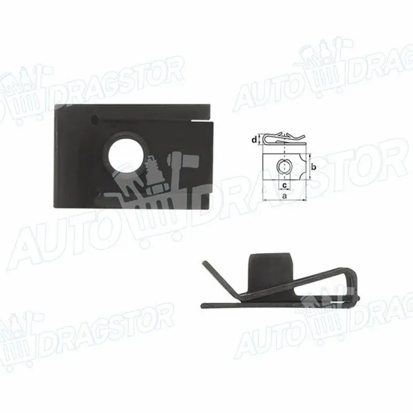 Žabica AUDI, SEAT, SKODA, VOLKSWAGEN, VOLVO 