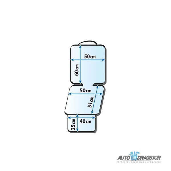 ZAŠTITA SEDIŠTA ZA DECU CRNA 