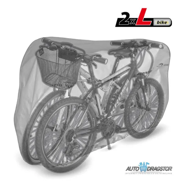 CERADA ZA BICIKLE VODONEPROPUSNA VELIČINA.2xL.CERADA JE ZA DVE BICIKLE. 