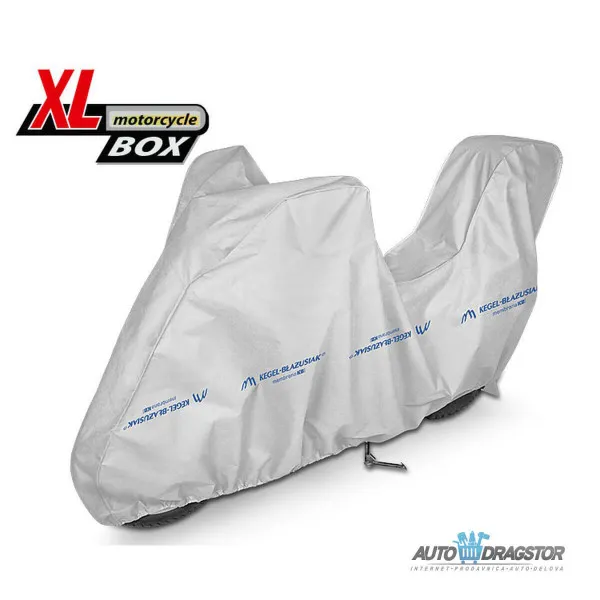 CERADA ZA MOTOR veličina  XL D 240/265/V 135/Š 107CM ZA MODEL SA ZADNJIM KOFEROM 