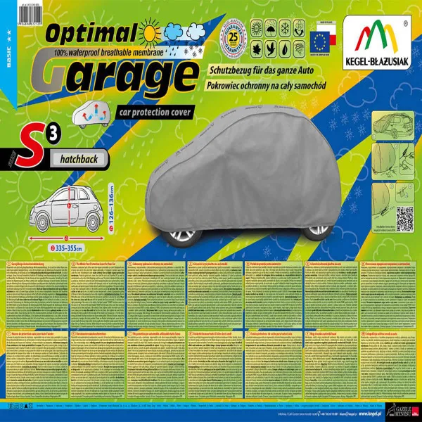 CERADA ZA AUTOMOBIL S3 HATCHBACK DUŽINA 335-355,VISINA 126-136CM 