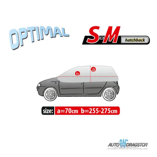 ZAŠTITA ŠOFERSAJBNE LETO/ZIMA veličina S/M HATCHBACK 