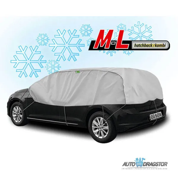 CERADA ZA AUTOMOBIL HATCHBACK veličina M-L (275-295)x75CM 