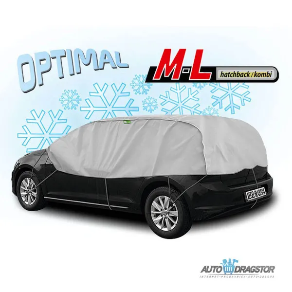 CERADA ZA AUTOMOBIL HATCHBACK veličina M-L (275-295)x75CM 