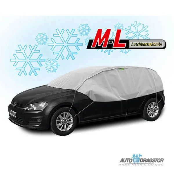 CERADA ZA AUTOMOBIL HATCHBACK veličina M-L (275-295)x75CM 