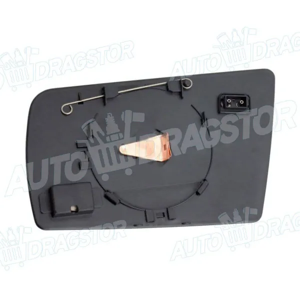 Staklo retrovizora sa nosačem MERCEDES C-KLASSE (W202), 93-01; E-KLASSE (W210), 95-03; S-KLASSE (W140), 91-98; 