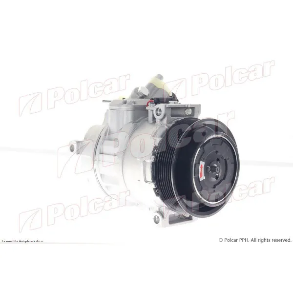 Kompresor klime MERCEDES C-KLASSE (W203), 00-07; CLC-KLASSE (CL203), 08-11; CLK-KLASSE (C209), 02-10; E-KLASSE (W211), 02-09; S-KLASSE (W220), 98-05; SL-KLASSE 