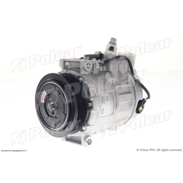 Kompresor klime MERCEDES C-KLASSE (W202), 93-01; C-KLASSE (W203), 00-07; CLK-KLASSE (C209), 02-10; CLS-KLASSE (C219), 04-10; E-KLASSE (W211), 02-09; G-KLASSE (W 