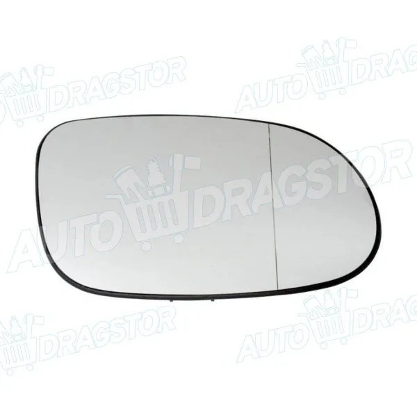 Staklo retrovizora sa nosačem MERCEDES A-KLASSE (W168), 97-04; CLK-KLASSE (C208), 97-03; SL-KLASSE (R129), 89-01; SLK-KLASSE (R170), 96-04; 