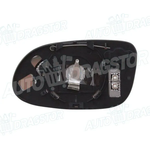 Staklo retrovizora sa nosačem MERCEDES A-KLASSE (W168), 97-04; CLK-KLASSE (C208), 97-03; SL-KLASSE (R129), 89-01; SLK-KLASSE (R170), 96-04; 