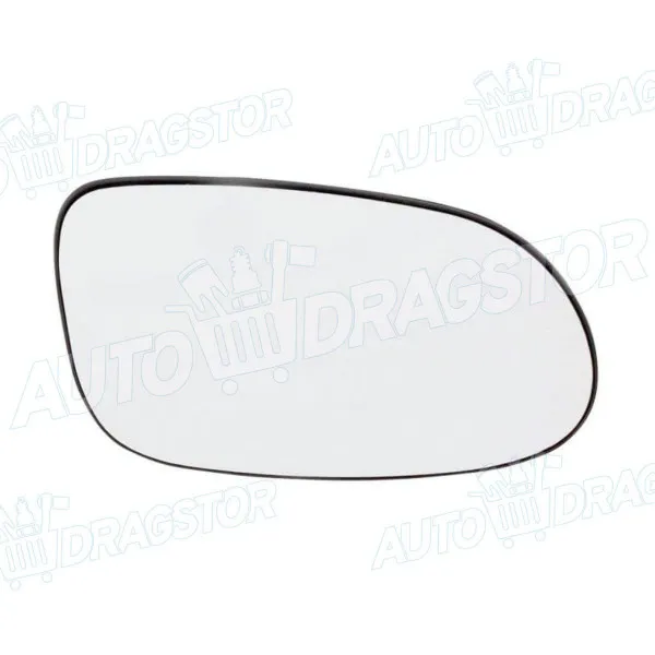 Staklo retrovizora sa nosačem MERCEDES A-KLASSE (W168), 97-04; CLK-KLASSE (C208), 97-03; SL-KLASSE (R129), 89-01; SLK-KLASSE (R170), 96-04; 