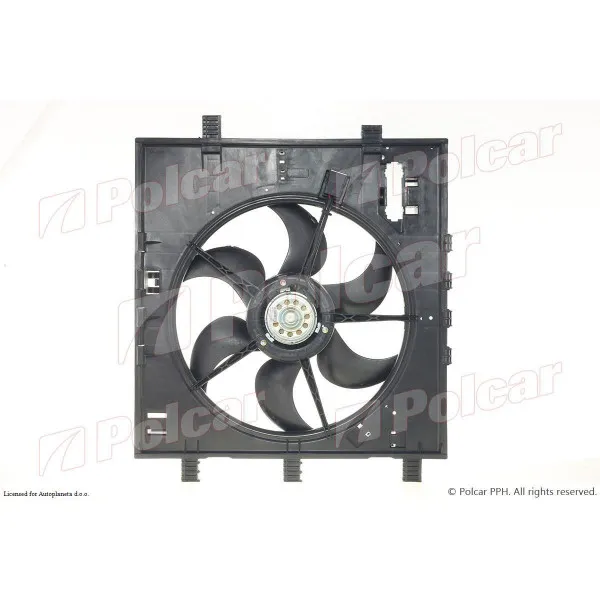 Ventilator hladnjaka sa nosačem MERCEDES V-KLASSE (W638), 96-03; VITO (W638), 96-03; 
