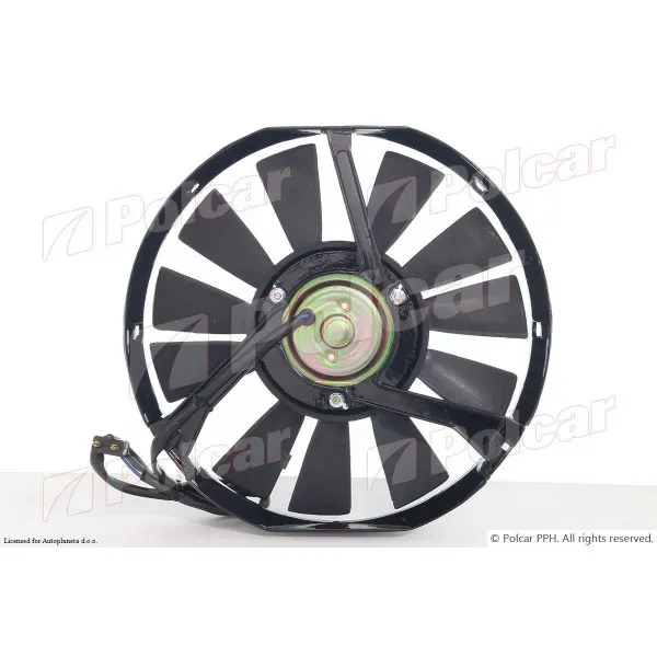 Ventilator hladnjaka sa nosačem MERCEDES 190 (W201), 82-93; G-KLASSE (W461/W463), 92-18; S-KLASSE (W116), 72-80; S-KLASSE (W126), 79-91; SL-KLASSE (R107), 72-8 