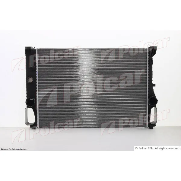 Hladnjak MERCEDES CLS-KLASSE (C219), 04-10; E-KLASSE (W211), 02-09; 