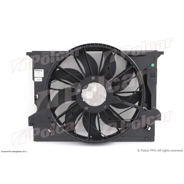 Ventilator hladnjaka sa nosačem MERCEDES CLS-KLASSE (C219), 04-10; E-KLASSE (W211), 02-09; 