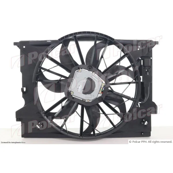 Ventilator hladnjaka sa nosačem MERCEDES CLS-KLASSE (C219), 04-10; E-KLASSE (W211), 02-09; 