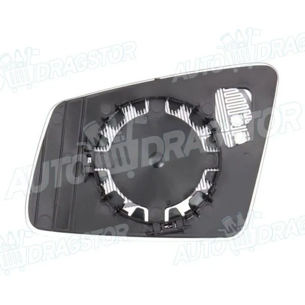 Staklo retrovizora sa nosačem MERCEDES A-KLASSE (W176), 12-18; B-KLASSE (W246), 11-; C-KLASSE (W204), 07-14; CL-KLASSE (C216), 06-14; CLA-KLASSE (C117), 13-; C 