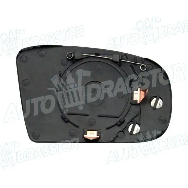 Staklo retrovizora sa nosačem MERCEDES CL-KLASSE (C215), 99-06; S-KLASSE (W220), 98-05; 