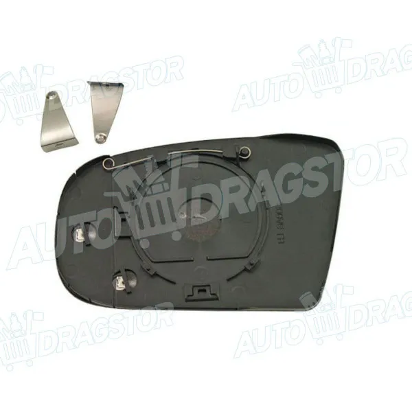 Staklo retrovizora sa nosačem MERCEDES CL-KLASSE (C215), 99-06; S-KLASSE (W220), 98-05; 
