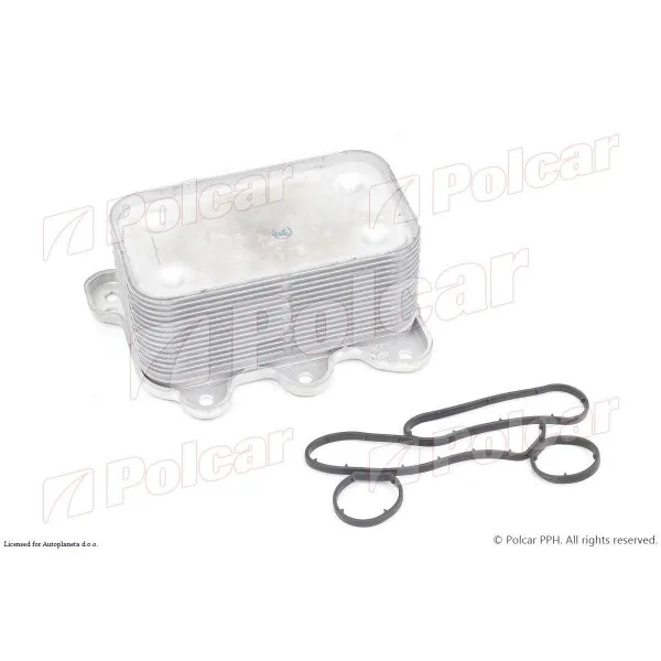 Hladnjak ulja MERCEDES E-KLASSE (W211), 02-09; G-KLASSE (W461/W463), 92-18; M-KLASSE/ML (W163), 98-05; S-KLASSE (W220), 98-05; 