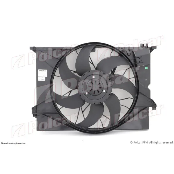 Ventilator hladnjaka sa nosačem MERCEDES CL-KLASSE (C216), 06-14; S-KLASSE (W221), 05-13; 